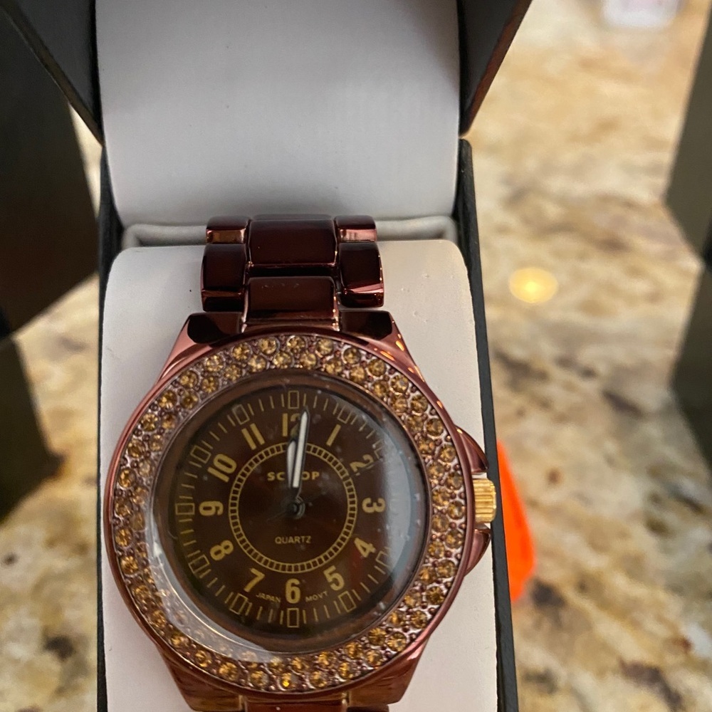 NEW SCOOP CHOCOLATE WATCH WITH LIFETIME WARRANTY - Picture 2 of 2